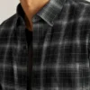 Camisas de franela elásticas y ligeras Camisas de franela elásticas y ligeras