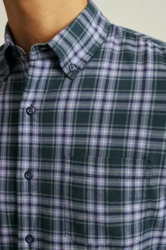 Camisas de franela elásticas y ligeras