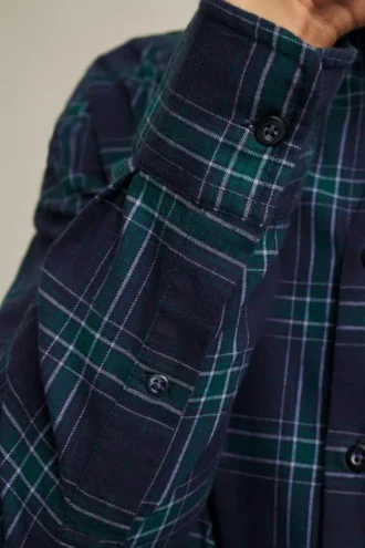 Camisas de franela elásticas y ligeras