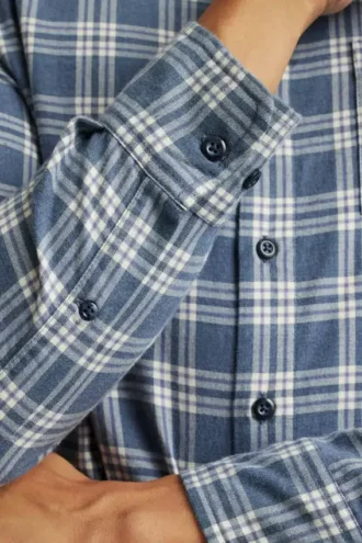 Camisas de franela elásticas y ligeras
