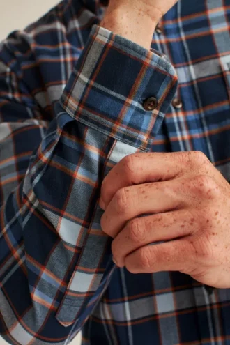 Camisas de franela elásticas y ligeras
