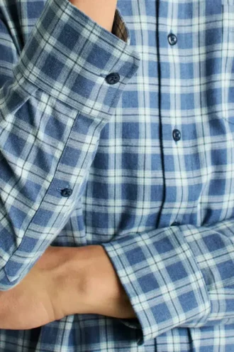 Camisas de franela elásticas y ligeras