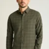 Camisas de franela elásticas y ligeras