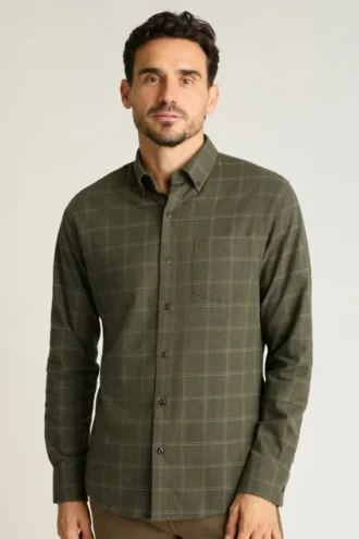 Camisas de franela elásticas y ligeras