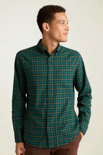 Camisas de franela elásticas y ligeras