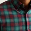 Camisas de franela elásticas y ligeras