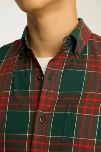 Camisas de franela elásticas y ligeras