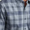 Camisas de franela elásticas y ligeras