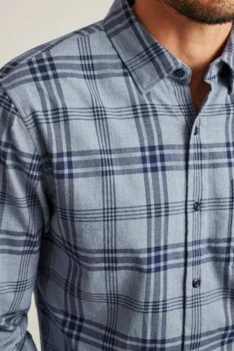 Camisas de franela elásticas y ligeras