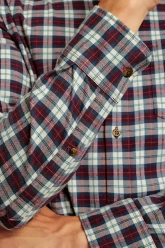 Camisas de franela elásticas y ligeras