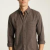 Camisas de franela elásticas y ligeras Camisas de franela elásticas y ligeras