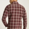Camisas de franela elásticas y ligeras