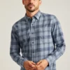 Camisas de franela elásticas y ligeras