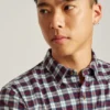 Camisas de franela elásticas y ligeras