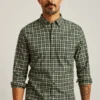 Camisas de franela elásticas y ligeras Camisas de franela elásticas y ligeras