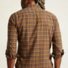 Camisas de franela elásticas y ligeras Camisas de franela elásticas y ligeras