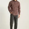 Camisas de franela elásticas y ligeras