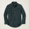 Camisas de franela elásticas y ligeras