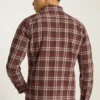 Camisas de franela elásticas y ligeras