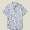 Camisas de lino de manga corta