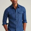Camisas de lino lavado