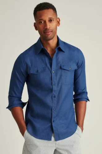 Camisas de lino lavado