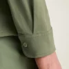 Camisas de manga larga de algodón orgánico