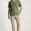 Camisas de punto waffle para hombre | Capas suaves y elegantes