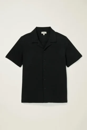 Camisas de punto waffle para hombre | Capas suaves y elegantes