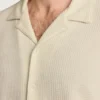 Camisas de punto waffle para hombre | Capas suaves y elegantes