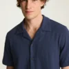 Camisas de punto waffle para hombre | Capas suaves y elegantes