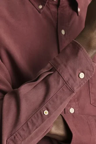 Camisas de Tencel teñidas en prenda | Camisas de Tencel suaves y transpirables con botones