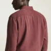 Camisas de Tencel teñidas en prenda | Camisas de Tencel suaves y transpirables con botones