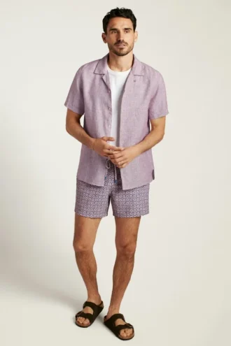 Camisas Riviera Cabana de lino para hombre
