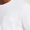 Camiseta con bolsillo de algodón orgánico Camiseta con bolsillo de algodón orgánico