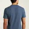 Camiseta con bolsillo de algodón orgánico Camiseta con bolsillo de algodón orgánico