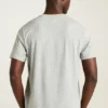 Camiseta con bolsillo de algodón orgánico Camiseta con bolsillo de algodón orgánico