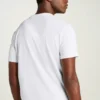 Camiseta con bolsillo de algodón orgánico Camiseta con bolsillo de algodón orgánico