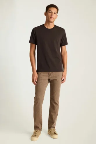 Camiseta de algodón orgánico para hombre
