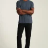Camiseta de algodón orgánico para hombre Camiseta de algodón orgánico para hombre