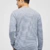 Camiseta de punto de lino: ligera, de manga larga y rayada Camiseta de punto de lino: ligera, de manga larga y rayada