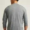 Camiseta Henley de lana merino suave y transpirable Camiseta Henley de lana merino suave y transpirable