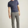 Camiseta Henley de lino italiano Camiseta Henley de lino italiano