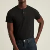 Camiseta Henley de manga corta Jetsetter Performance Camiseta Henley de manga corta Jetsetter Performance
