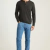 Camiseta Henley de manga larga Jetsetter Performance