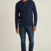 Camiseta Henley de manga larga Jetsetter Performance Camiseta Henley de manga larga Jetsetter Performance