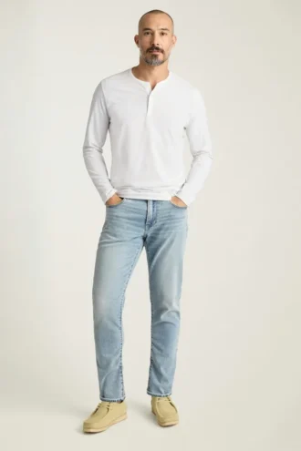 Camiseta Henley de manga larga Jetsetter Performance