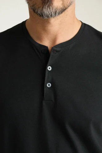 Camiseta Henley de manga larga Jetsetter Performance