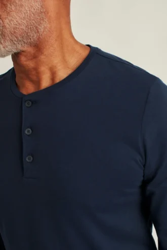 Camiseta Henley de manga larga Jetsetter Performance