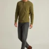 Camiseta Henley de tejido waffle Camiseta Henley de tejido waffle